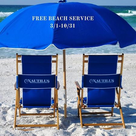 Nautilus 2708 Gulf View 2 Bedroom 7Th Floor Free Beach Service Fort Walton Beach Ngoại thất bức ảnh